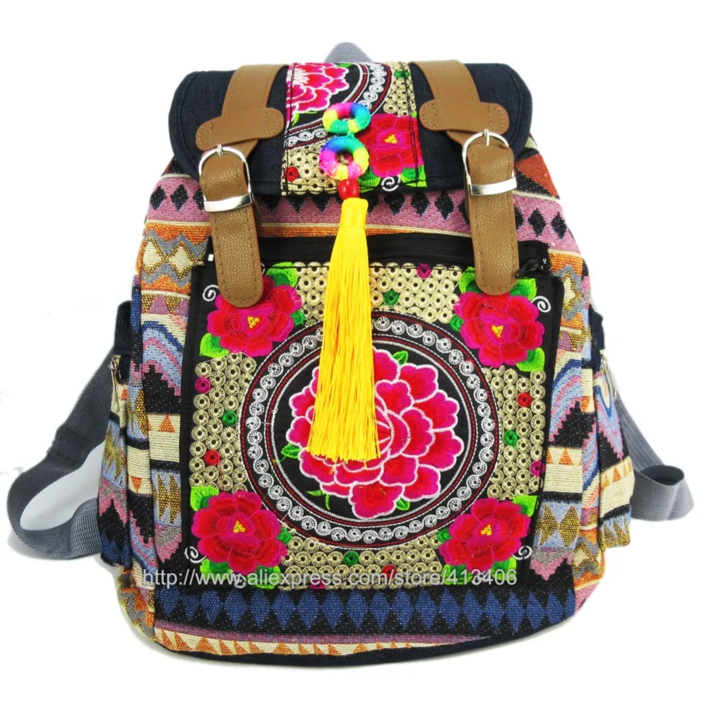 Этнический винтажный hmong Thai индийский этнический Бохо хиппи Сумка с этническими