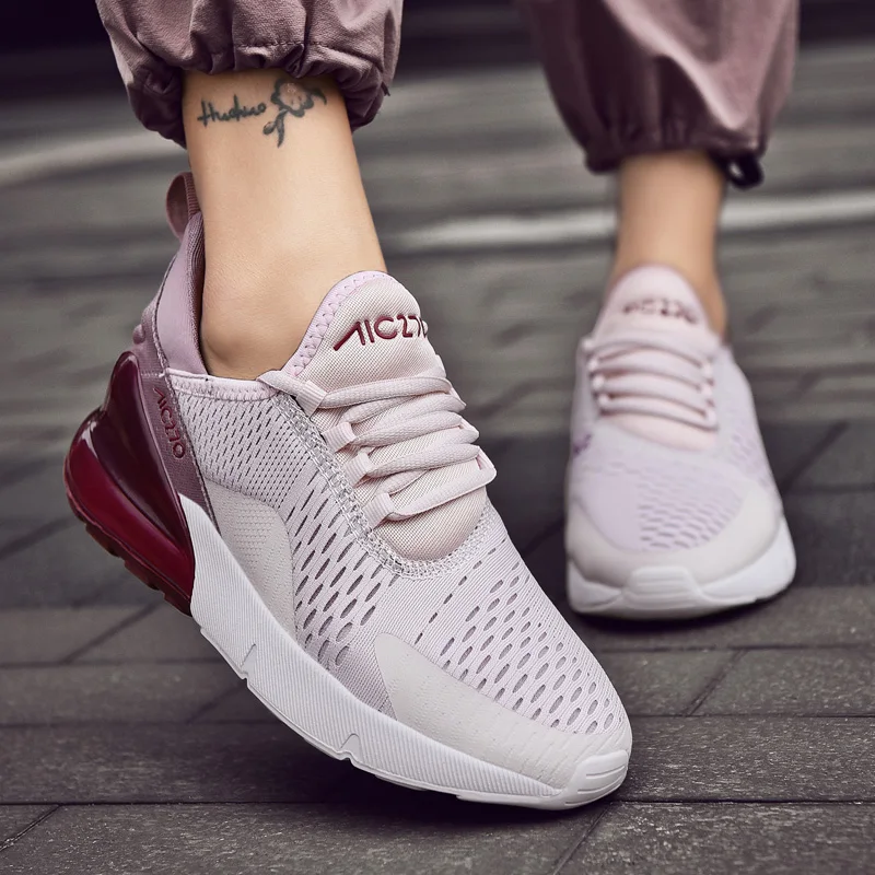 

Sneakers Women 2019 Light Weight Running Shoes For Women Air Sole Breathable zapatos de mujer High Quality Couple Sport Shoes