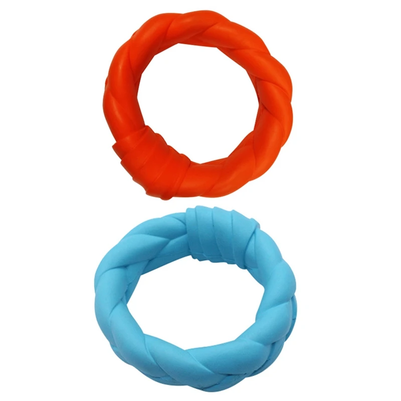 2019 1 قطعة الكلب لعب الكرة مع حبل/تحلق أقراص/مضغ لعبة حلقة إيفا الحيوانات الأليفة لعبة للكلاب التفاعلية الكرة ل صغيرة/كبيرة الكلاب القطط