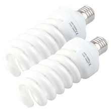 Low Price 2pcs 45W 5500K 110V Photo Daylight Fluorescent Bulb Lamp Video Light Hot Selling