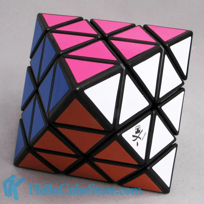 

Dayan Octahedron Magic Cube Puzzle Transparent And White And Black Welcome to buy