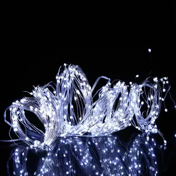 

Fairy Lights LED Silver Coated Copper Wire Starry String Light for OutdoorIndoor Decoration