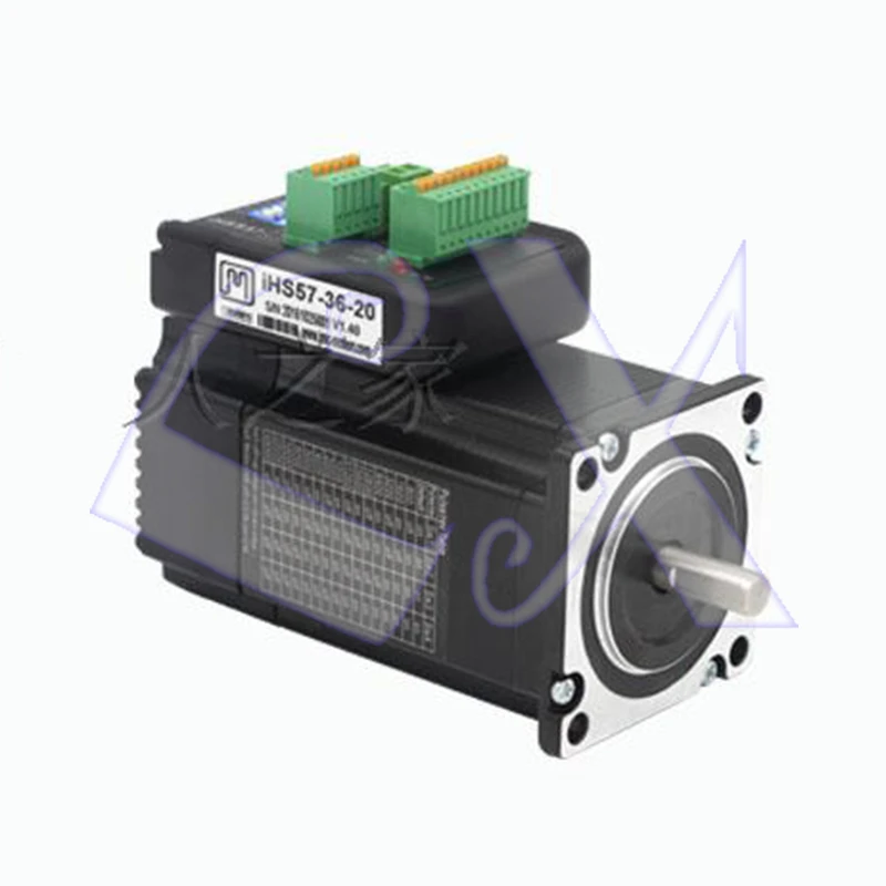 JMC IHS57-36-10 57 NEMA23 интегрированный цифровой шаговый двигатель с открытым контуром 1