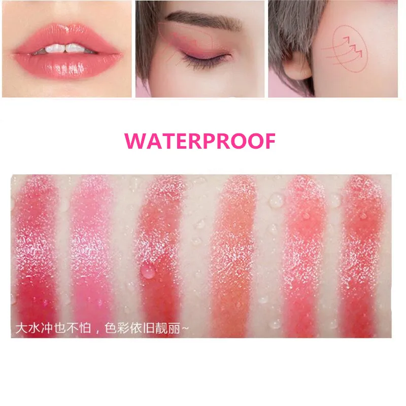 New Arrival Air Cushion Sponge Liquid Matte Lipstick Nude Pigmented Lip Gloss Sexy Waterproof Long Lasting Lip Tint Lips Makeup