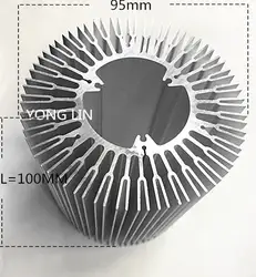 5 шт. led радиатора/10 Вт/led15w 20 Вт 25 Вт 30 Вт 35 Вт led радиатора/ 95*45-100 мм вентилятор радиатора