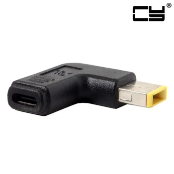 

Jimier USB-C USB 3.1 Type C Female to Rectangle 11.0*4.5mm Converter Adapter PD Emulator Trigger for Think Pad X1 Carbon