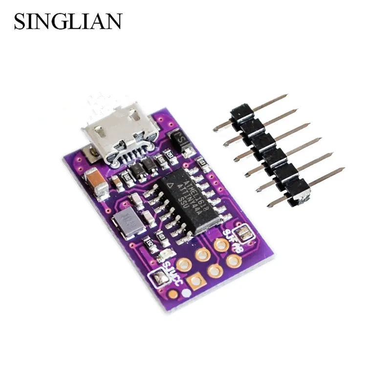 5 шт./лот Micro USB Tiny AVR ISP ATtiny44 USBTinyISP программист | Обустройство дома