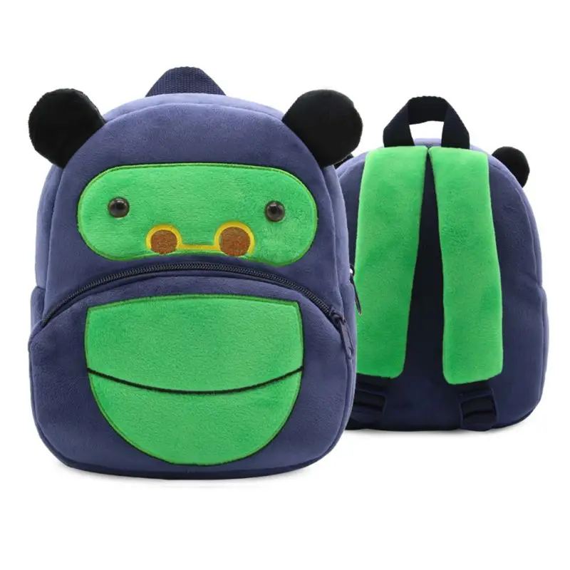 Cute Small Toddler Kids Backpack 3D Animal Cartoon Mini Children Bag for Baby Girl Boy Age 2-4 Years Old - Цвет: NO.22