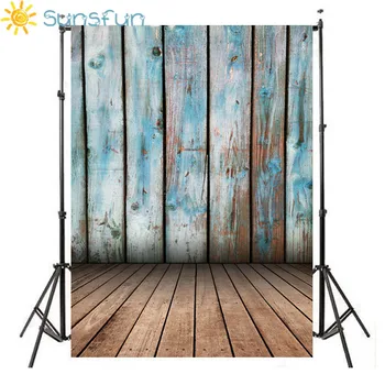 

Sunsfun Seamless Vinyl Backdrops Customized Computer Printed Photography Background for photo studio Background Wood Floor