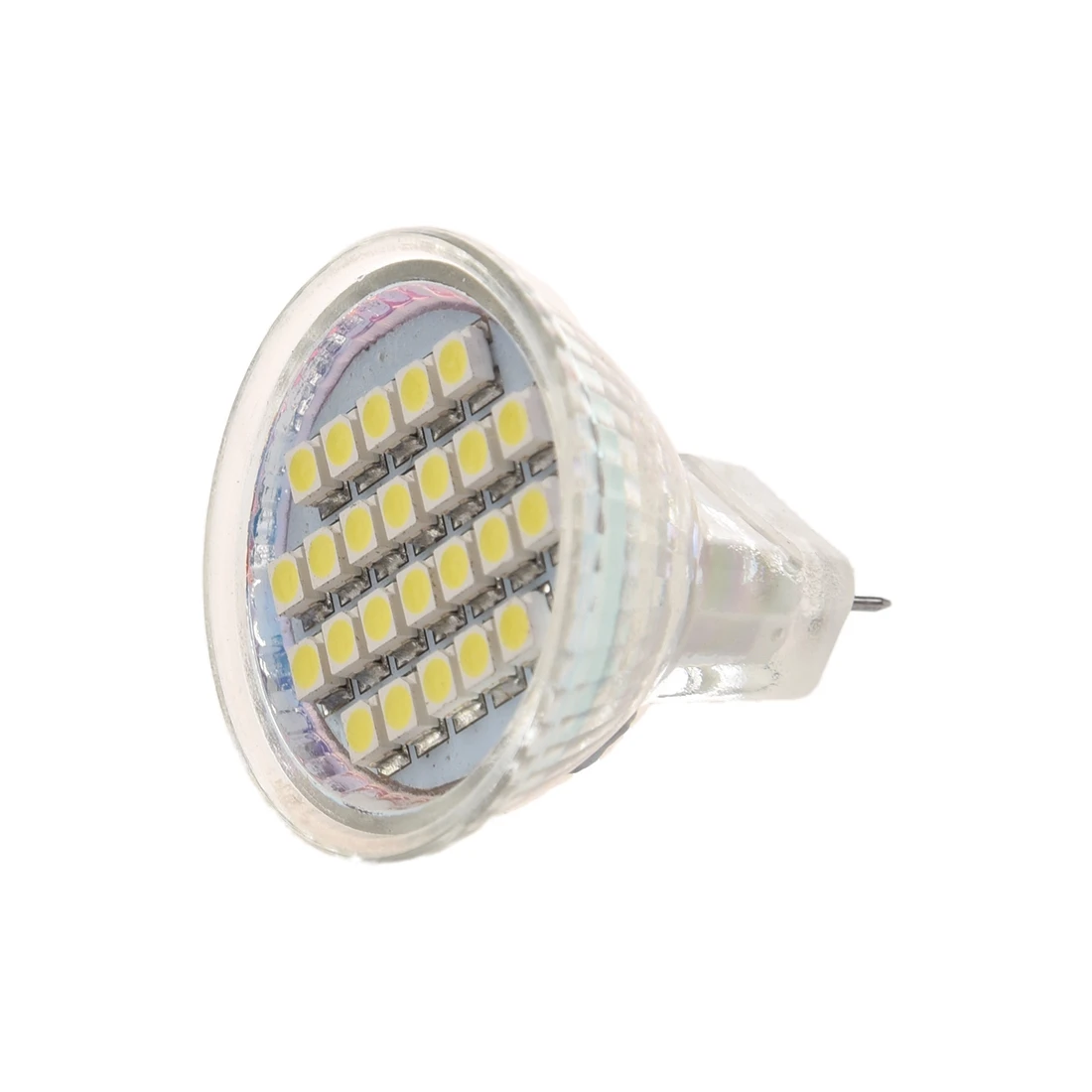 

1.5W AC12V MR11 GU4 72-96LM LED Bulb 24 LED 3528 1210 SMD White Lamp