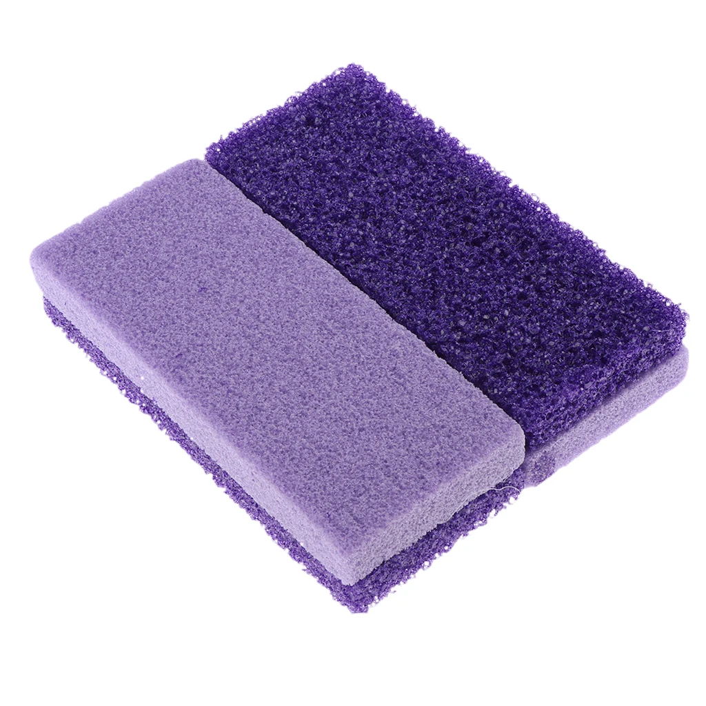 2x Volcanic Bars, Foot Feet Scrubber Stone, Shower Bath Massager, Eliminates & Removes Calluses & Stain & Corns & Hardened Skin