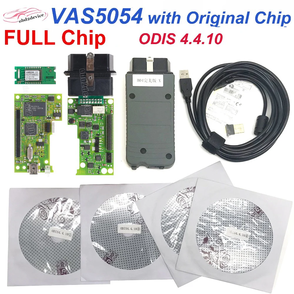 Полный OKI чип VAS 5054a ODIS V5.16 с bluetooth AMB2300 чип VAS5054 программное обеспечение ODIS для V-W/a-udi автомобильный диагностический сканер