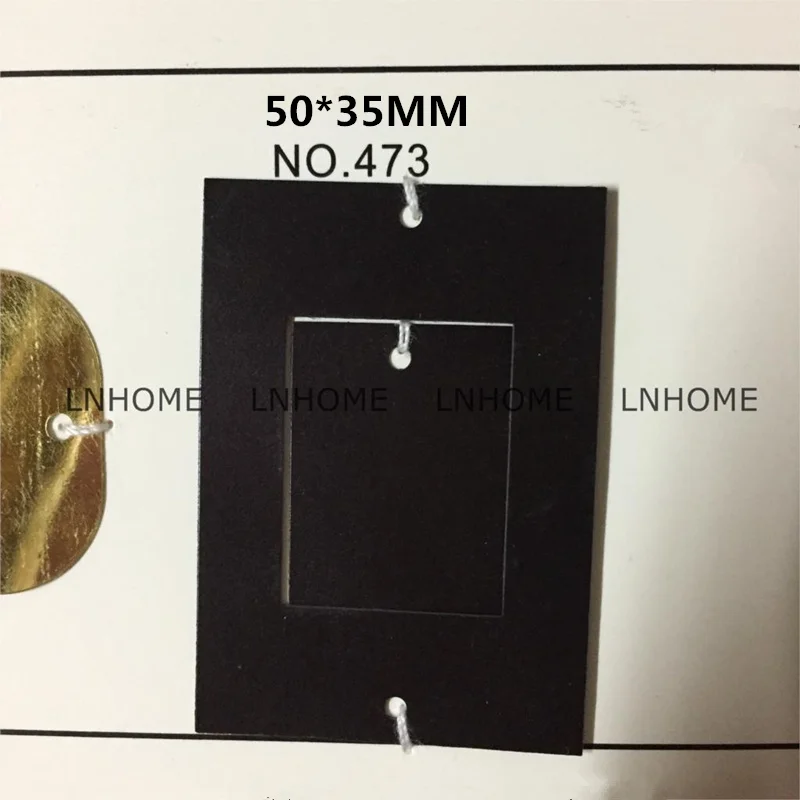 500g 50*35mm Big Rectangle Frame Shape Loose Large Sequins Sewing