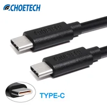 CHOETECH USB 2.0 High Speed Type C To Type C Reversible Connector Mobile Phone Cable Charging And Data Sync For Nexus 5X / 6P