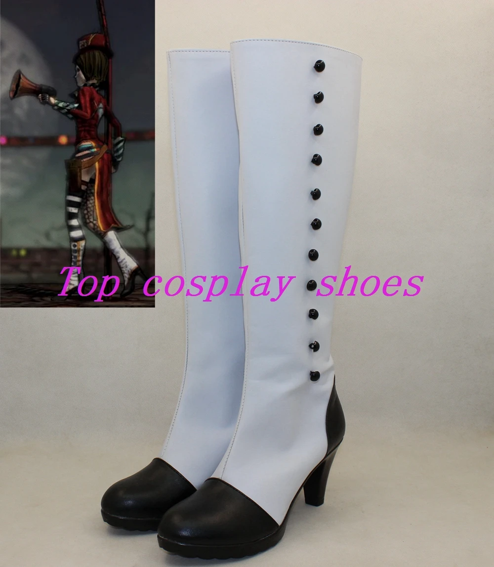 Borderlands Mad Moxxi cos Cosplay Boots Shoes shoe boot hand made new come HH.10