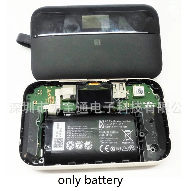 

HCB18650-12-02 Battery for Huawei E5885Ls-93a WiFi 2 Pro New Li-Ion Rechargeable Accumulator Pack Replacement 3.6V 6400mAh