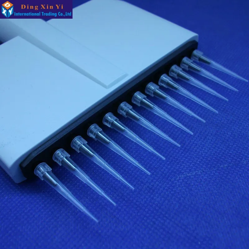 Dragonlab 12Channel Channel Manual Adjustable TopPette Pipette Pipettor Pipet,buy one get 1000 tips for free