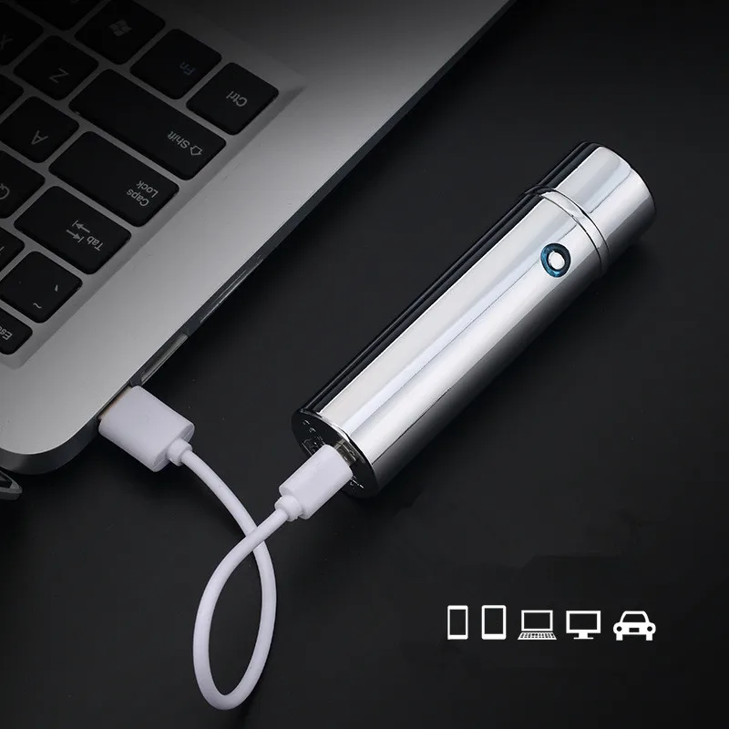 SIX ARC сильная плазменная USB зарядка металлическая сигара смарт сигарета зажигалка