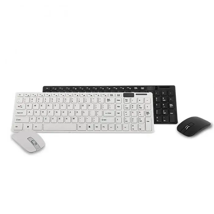 Горячая Распродажа clavier souris san игровая компьютерная клавиатура мышь комбинированная беспроводная 2,4G Ультра тонкая Бесшумная Клавиатура Набор мышей для ПК ноутбука рабочего стола