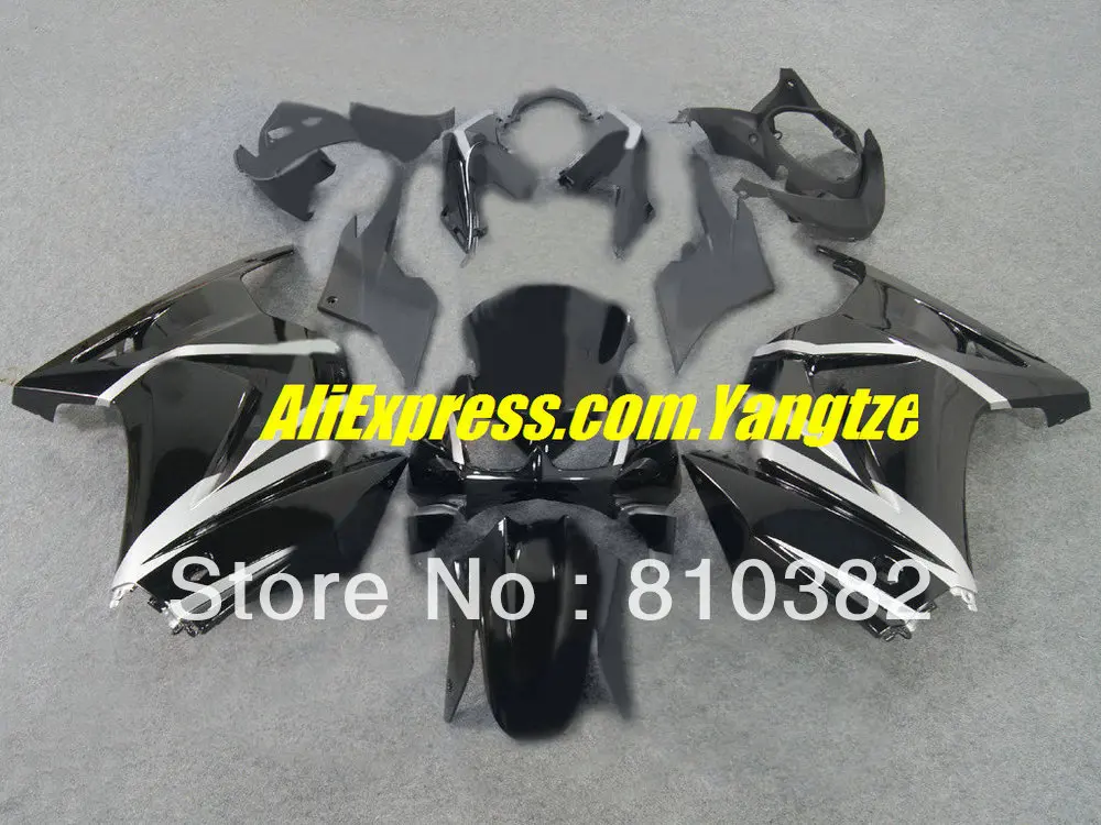 

Matte&gloss black Fairing kit for KAWASAKI Ninja ZX250R ZX-250R 2008 2012 ZX 250R EX250 08 09 10 11 12 Inejction mold Fairings