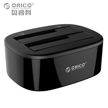 Orico Big promotion black universal dock support 2.5/3.5 hdd ssd with PC clone function