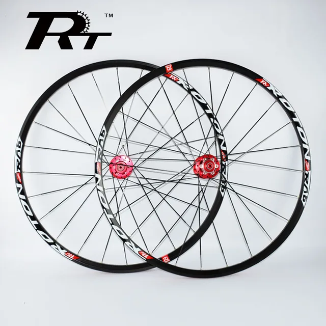 Cheap Free shipping MTB wheels Advanced super light mountain wheels 24H 26er 27.5er 29er wheel carbon hubs 5Bearing 120ring