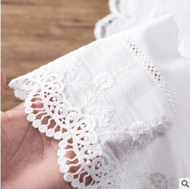 5Yards/pack New Cotton Strip Flower Embroidery Clothing Skirt LaceHome Textile Accessories Width 15 cm | Дом и сад