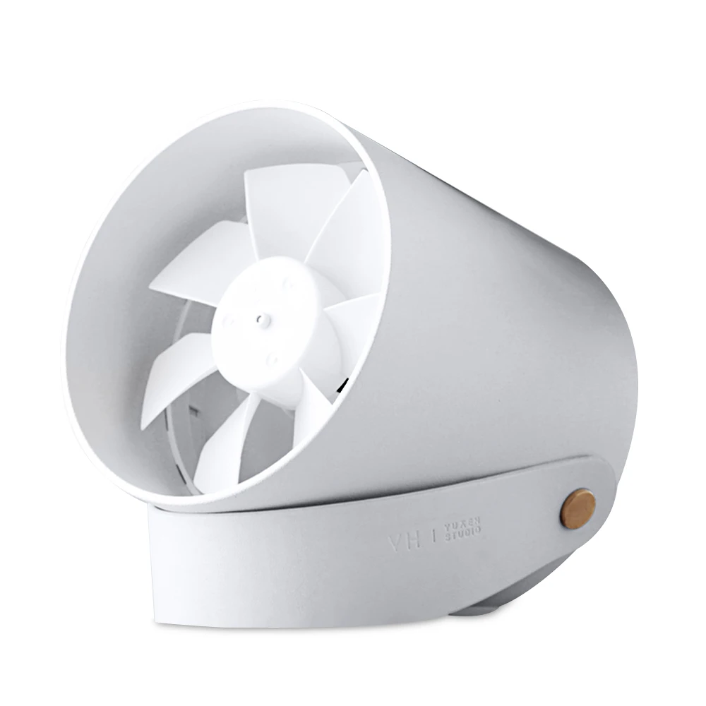 Original Xiaomi VH Mini ventilador de escritorio portátil Ventiladors USB Mijia ventilador Ultra silencioso Control táctil inteligente enfriador de doble Motor