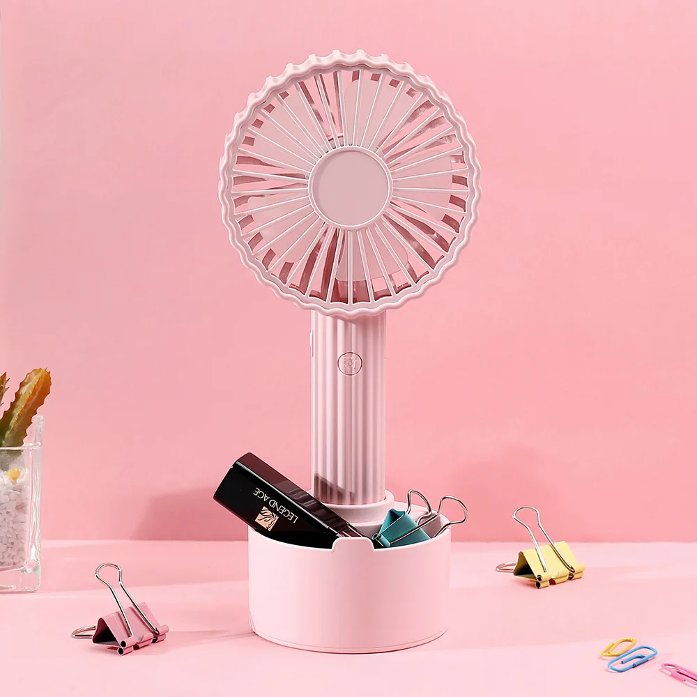 

Mni USB Fan Portable USB Hand Fan Rechargable Oscillating Clip Desk Stroller Fan For Kids with Phone Holders