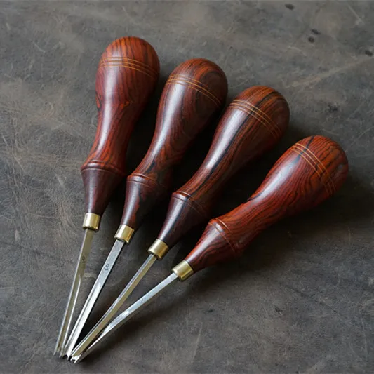 

Handwork Skiving Edge Beveler Leathercraft Tool (Leathercraft Knife Tool)