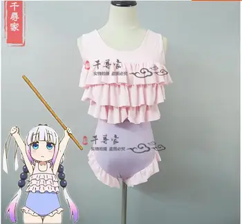 

Miss kobayashi's dragon maid Thor Hot Swimming suit Sexy Bikini summer swimming suit cosplay costume