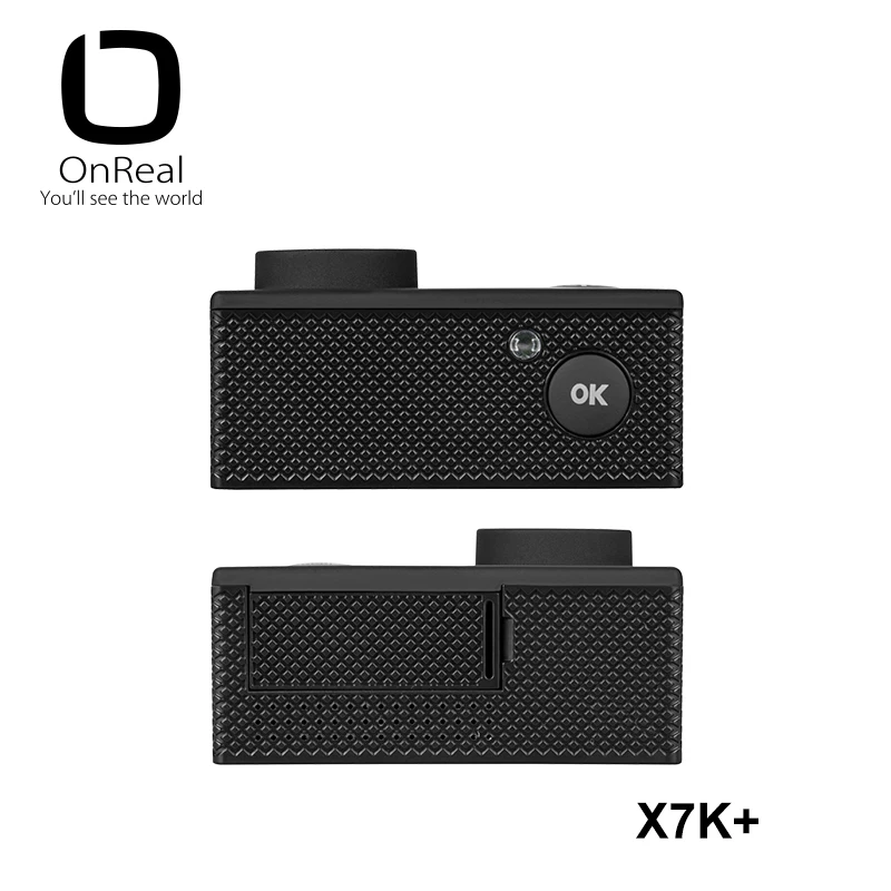 Настоящая Спортивная камера 4 K OnReal X7K + 2 0 ''экран 16 M пикселей изображения k экшн