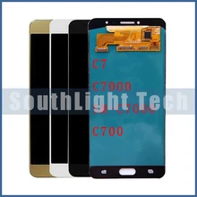 Ensemble écran tactile LCD Super Amoled de remplacement, Grade AAA +++, pour Samsung Galaxy C7 C7000 SM C7000 