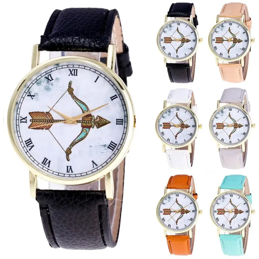 

Vansvar Women Watches Mutil-Color Male Female Wristwatches Leather Strap Wrist Watch Relojes Mujer 2017 reloj mujer Dignity JU04