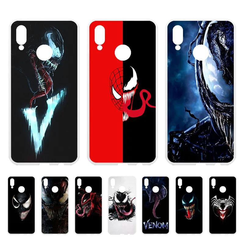 

Venom For Huawei Nova 3i Case Cartoon Lace Silicone Soft TPU Case For Huawei P Smart Plus Cover Protection Huawei Nova3i Bumper