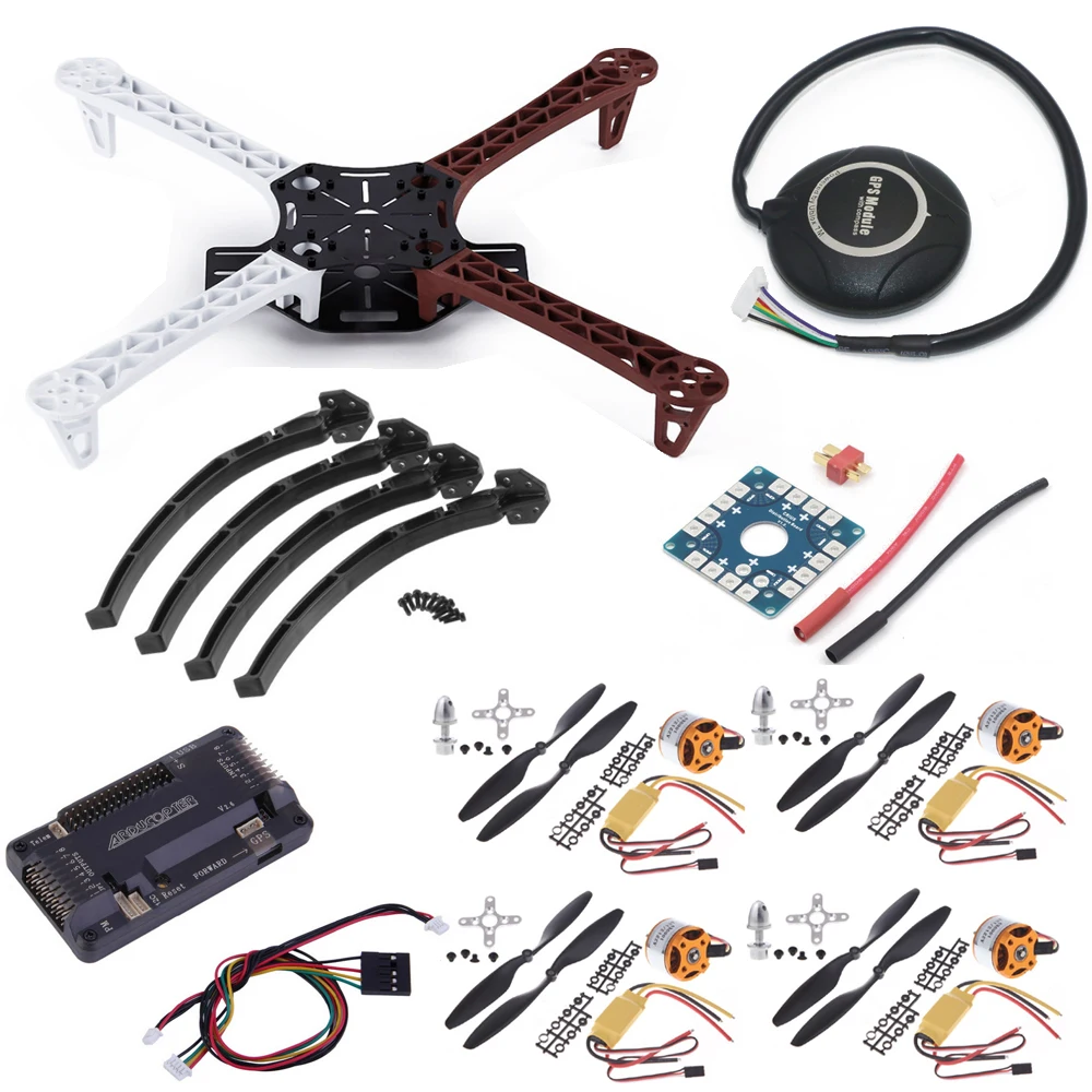 F450 Quadcopter Rack Kit Frame APM2 6 and 7M GPS A2212 2212 1000KV XXD 30A 1045