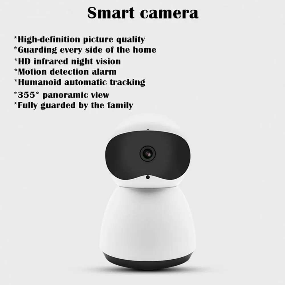 

S-Q8 Smart Wireless Wifi HD Night Vision Mobile Phone Remote Camera CCTV Home Security Camera Video Surveillance Cloud