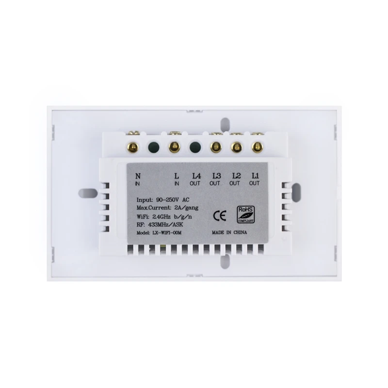

WIFI Switch Wireless Intelligent Switch Zero Fire Line Alexa Voice Control APP Remote Control Home Electrical Equipment Products