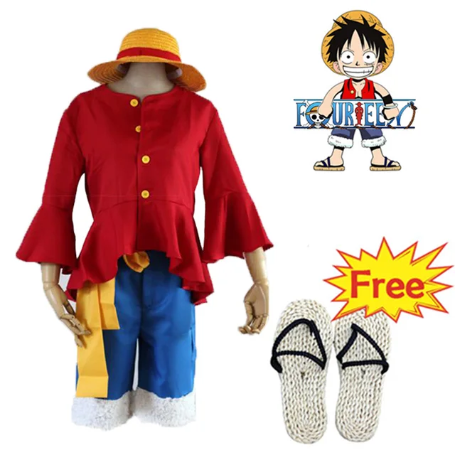 Buy One piece two years agoMonkey D luffy cosplay costume halloween cosplay for
