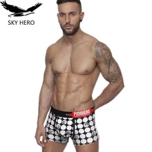Мужское нижнее белье, боксеры, мужские боксеры, хлопковые стильные трусы, хлопковые кальсоны, Calzoncillos, мужские трусы-боксеры с мультяшным принтом