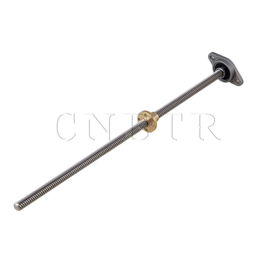 CNBTR 300mm 8mm Dia Lead Screw Lead 2mm &8mm Pillow Block Mounted