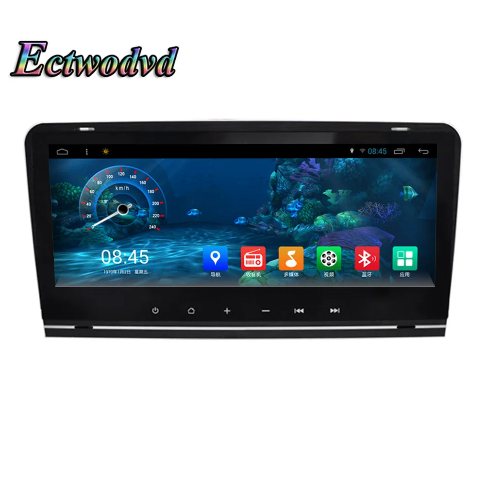 Ectwodvd 8 дюймов Octa Core Android 1 Автомобильная dvd навигационная система Радио для Audi A3 2003