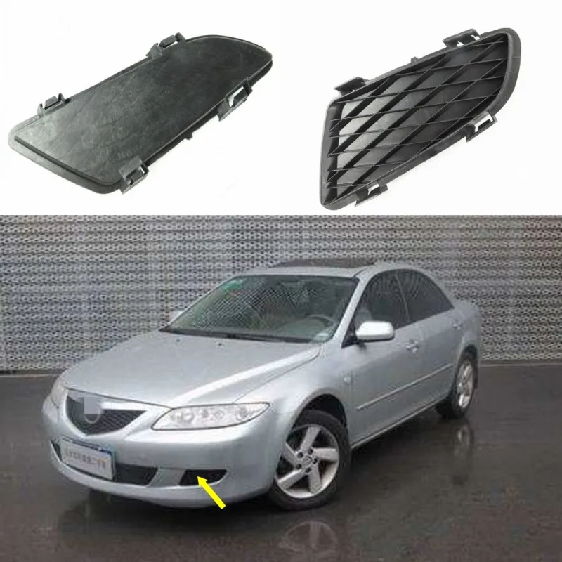 JanDeNing 2 шт. для передней противотуманной фары Mazda6 2003- 2005 крышка рамы радиатора