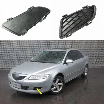 

JanDeNing 2pcs For Mazda6 2003- 2005 Front Fog Lamp Light Cover Frame Grille Trim black