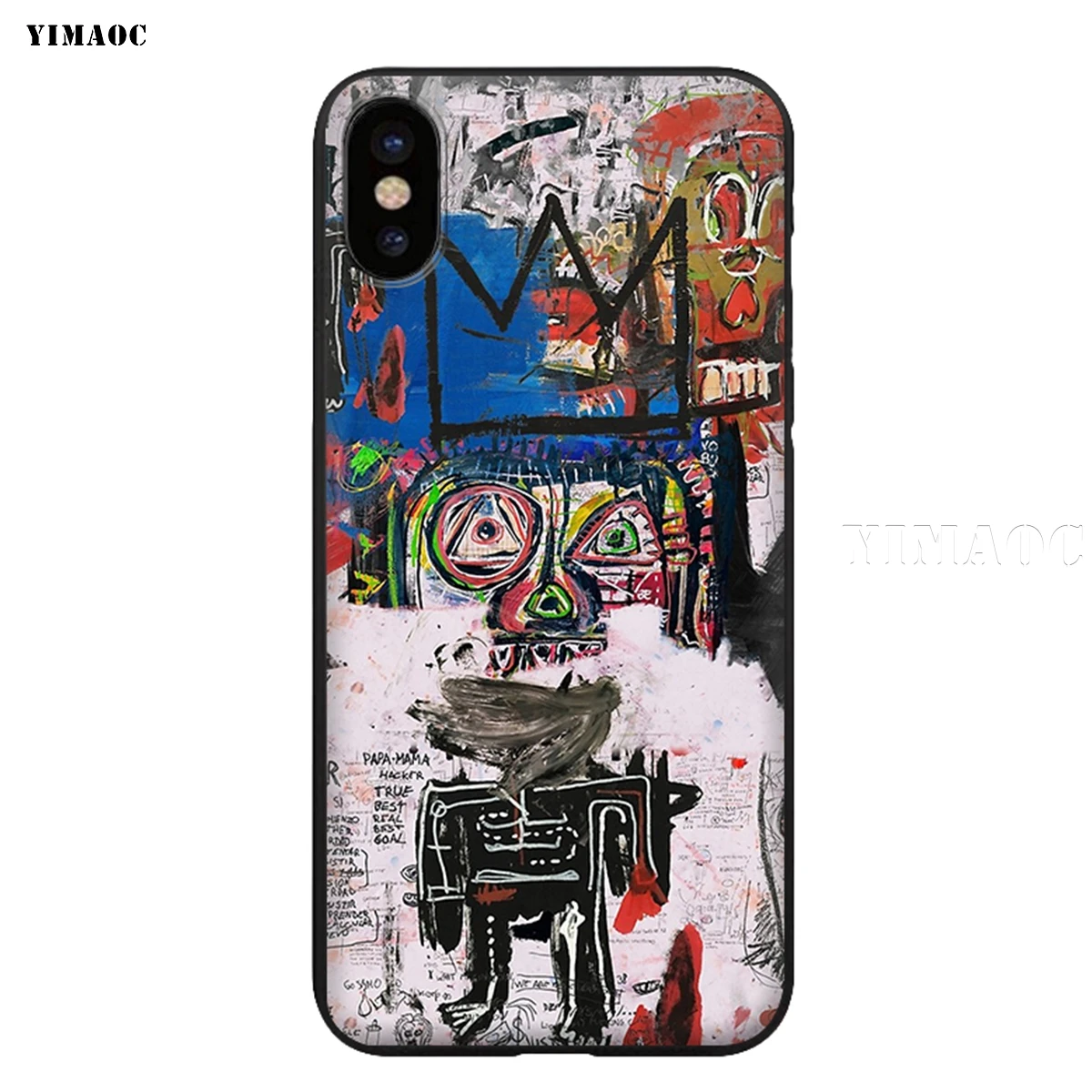 Силиконовый мягкий чехол YIMAOC Jean Michel Basquiat для iPhone 11 Pro XS Max XR X 8 7 6 6S Plus 5 5S SE - Цвет: 6