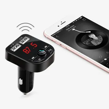 

Car MP3 Player Bluetooth USB Charger FM Transmitter Wireless Radio Adapter MP3 Player Hands-free Call Car Accessories