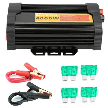 

Car Inverters 12V DC to 110V AC 4000W Car Auto Voltage Transformer Inverter Converter Car Charge auto accessorie