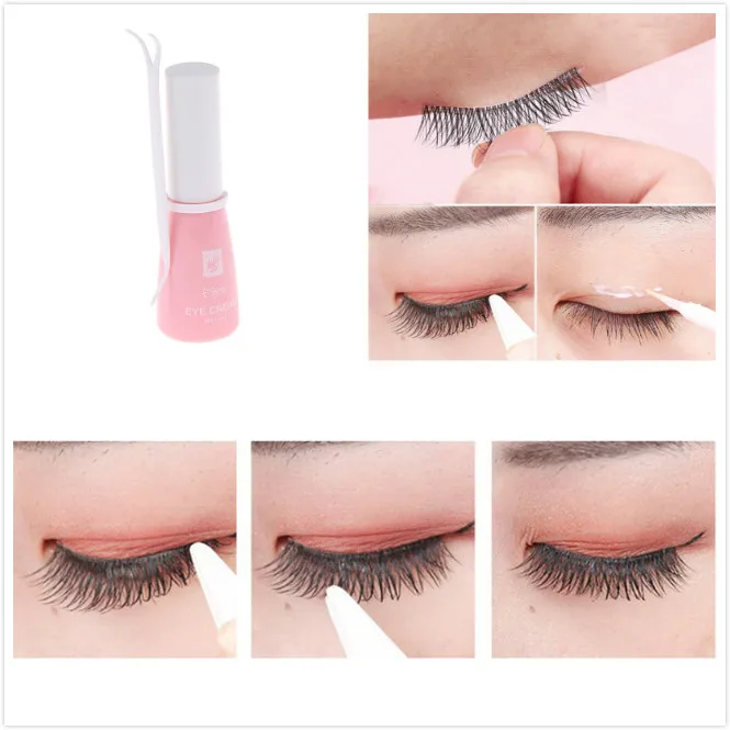 

1Set 12ml Professial Waterproof Adhesive Glue For False Eyelashes Double Eyelid Makeup Tools