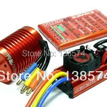 Skyrc Leopard 4370KV 9T 2P бесщеточный мотор+ Toro 60A ESC+ программная карта набор для автомобиля 1/10
