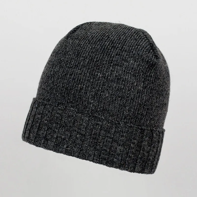 Pudi hk701 осенне-зимние Повседневные вязаные шапки для мужчин и женщин, шапочки, теплые шапки и кепки, вязаная шапка s, шапка Skullies - Цвет: grey 710
